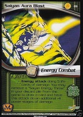 Saiyan Aura Blast - 089 - Unlimited Edition - Flat Foil